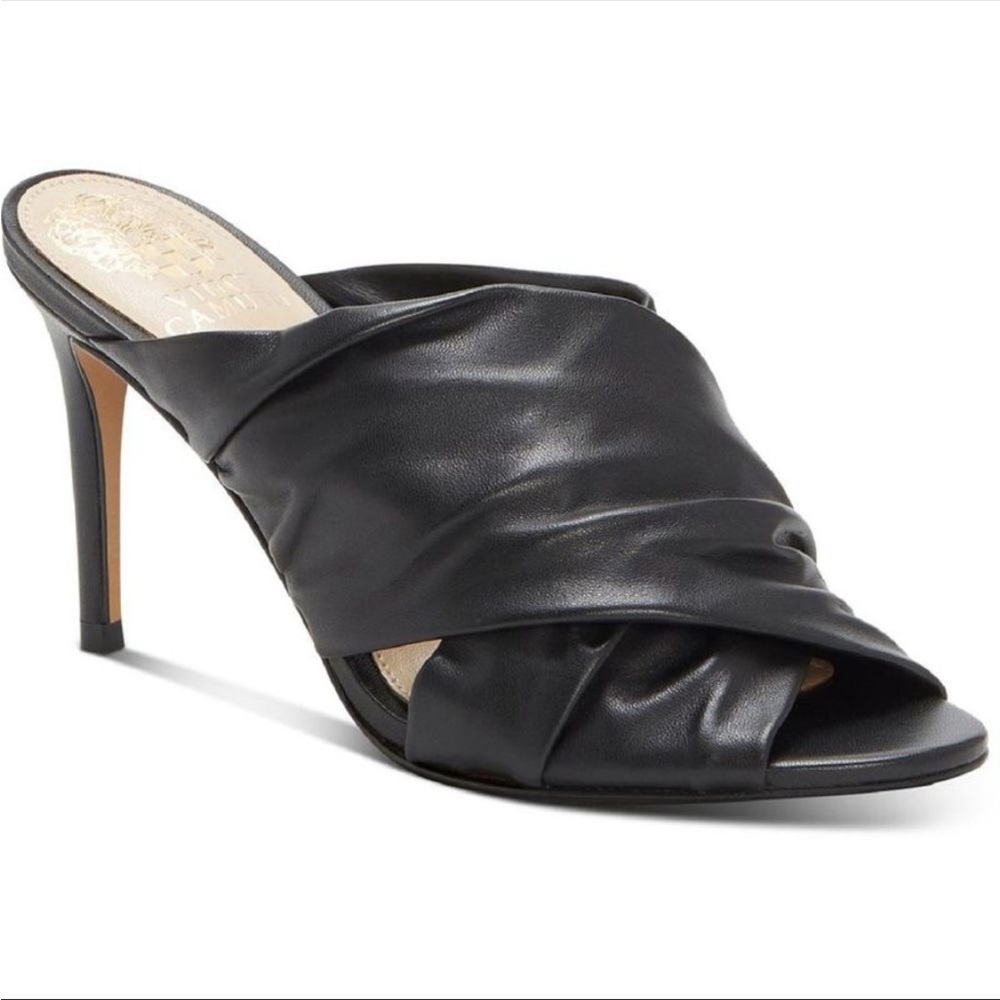 NWT Vince Camuto Clarstie Mule 6.5 Black